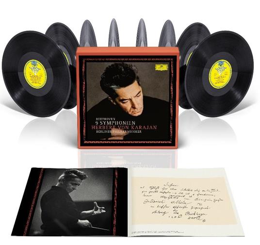 Ludwig Van Beethoven/Herbert Von Karajan/Berliner Philharmoniker - 9 Symphonies (Deluxe Edition, 8LP, 180gr, BOX)