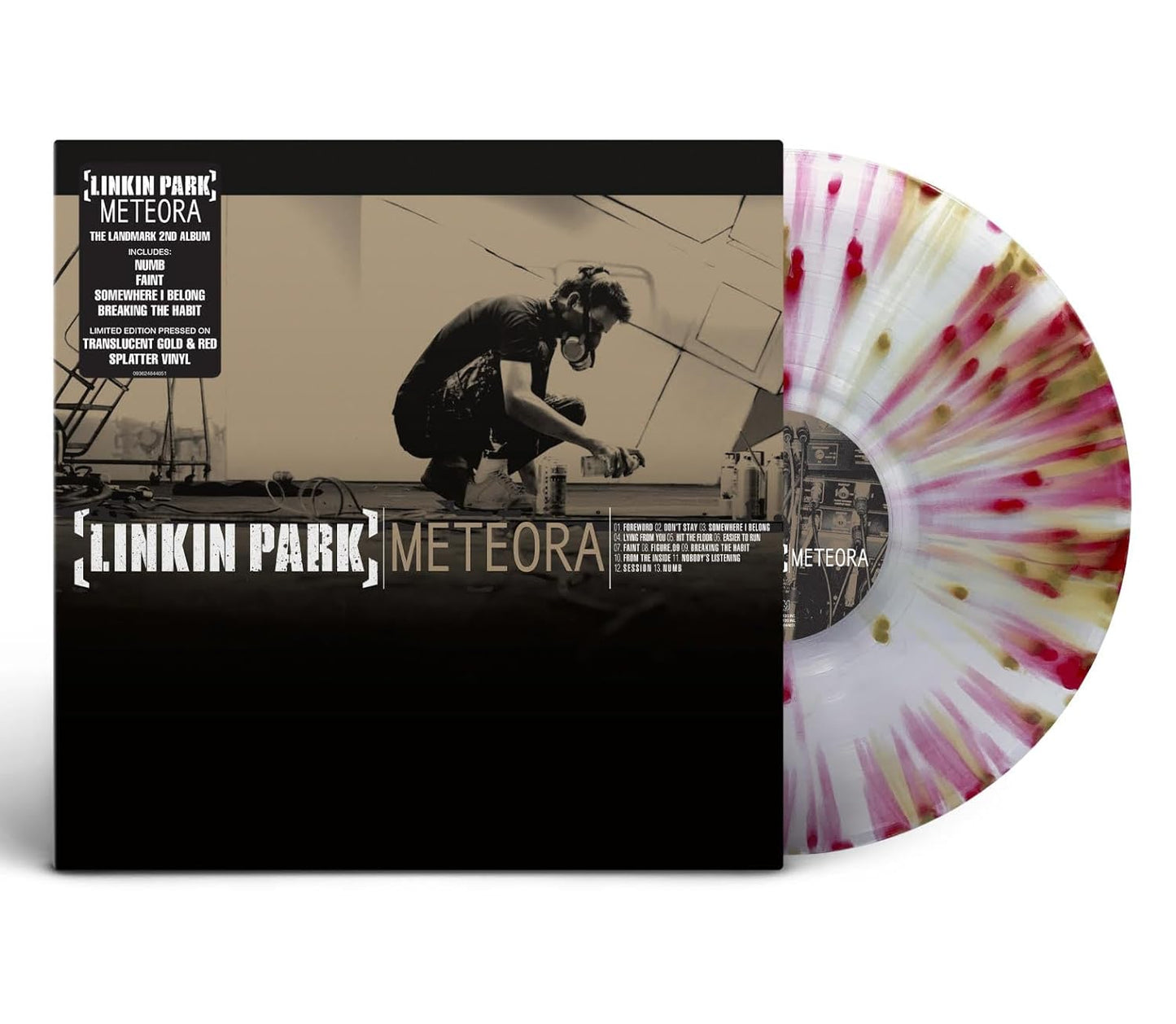 Linkin Park - Meteora (LTD, Translucent Gold & Red Splatter, 180gr)