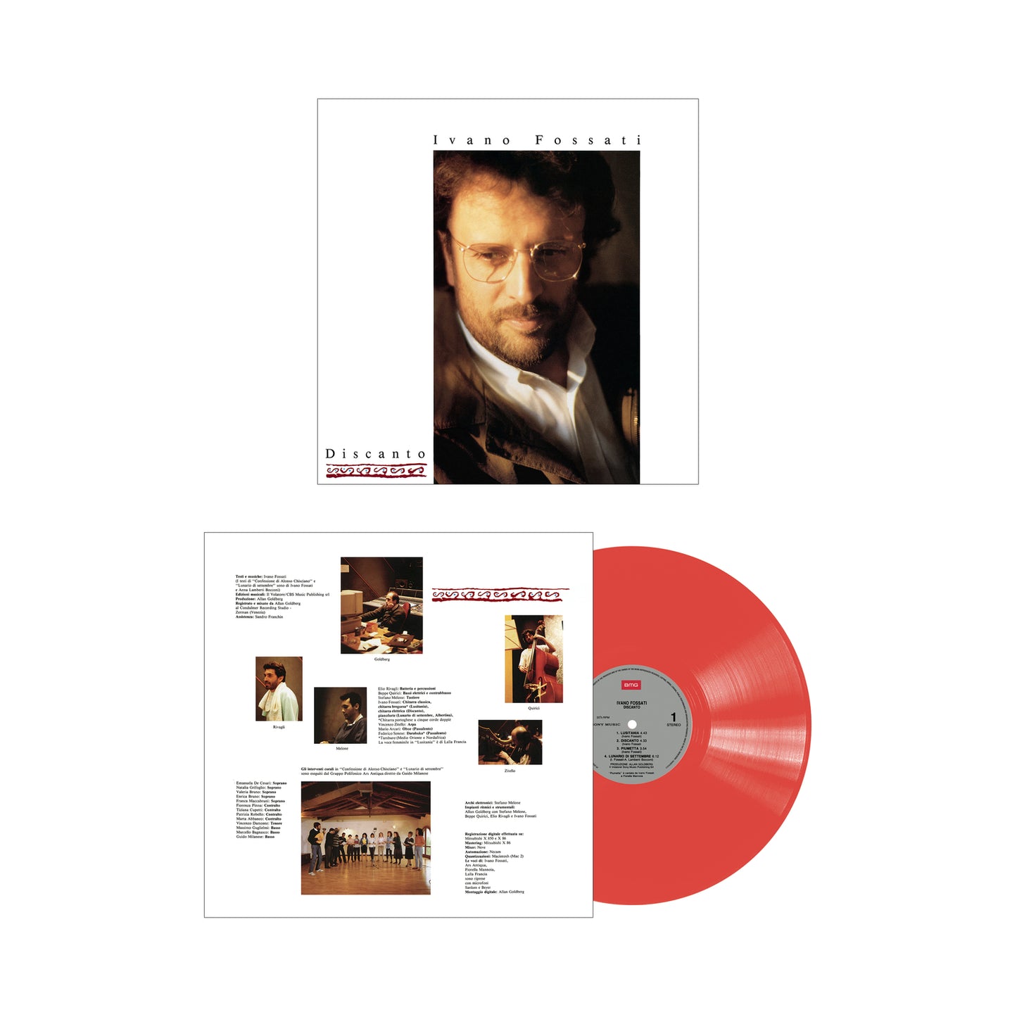 Ivano Fossati - Discanto (Rosso Trasparente, RSD 2020, 180gr)