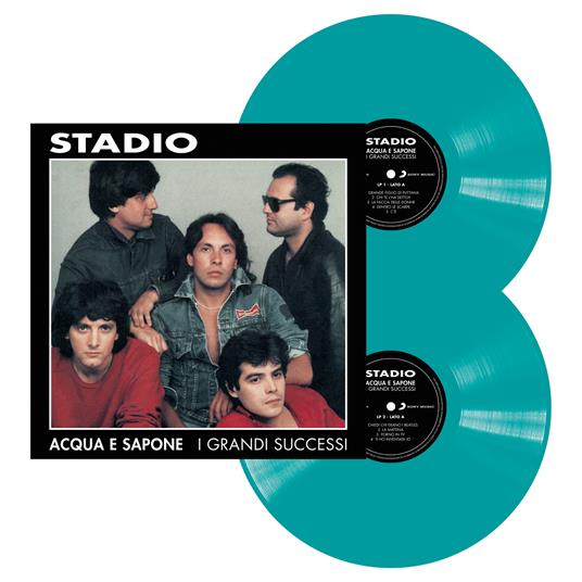 Stadio - Acqua E Sapone, I Grandi Successi (LTD, Turchese, 180gr)