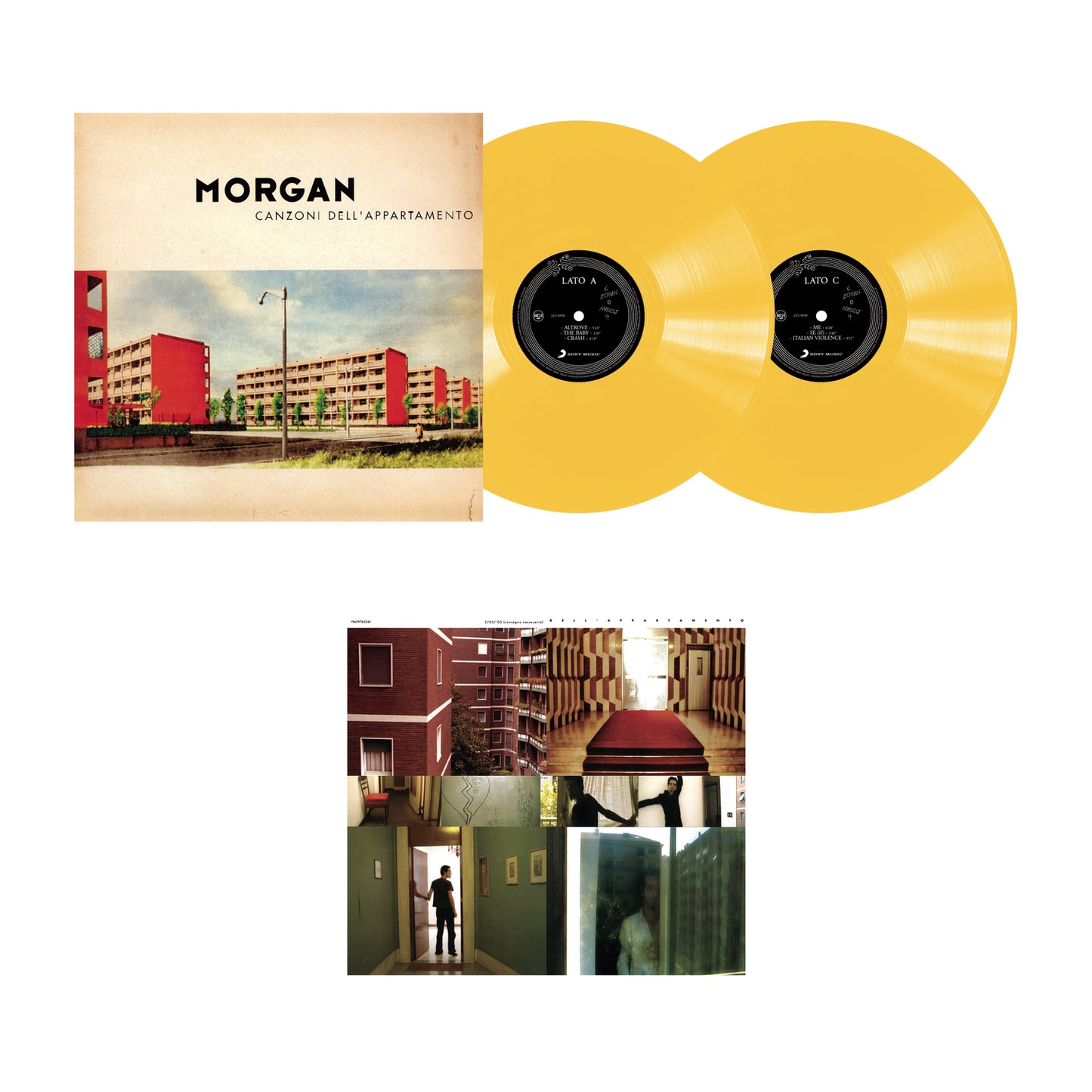 Morgan - Canzoni Dell'Appartamento (Giallo, Numerato, 2LP, 180gr)