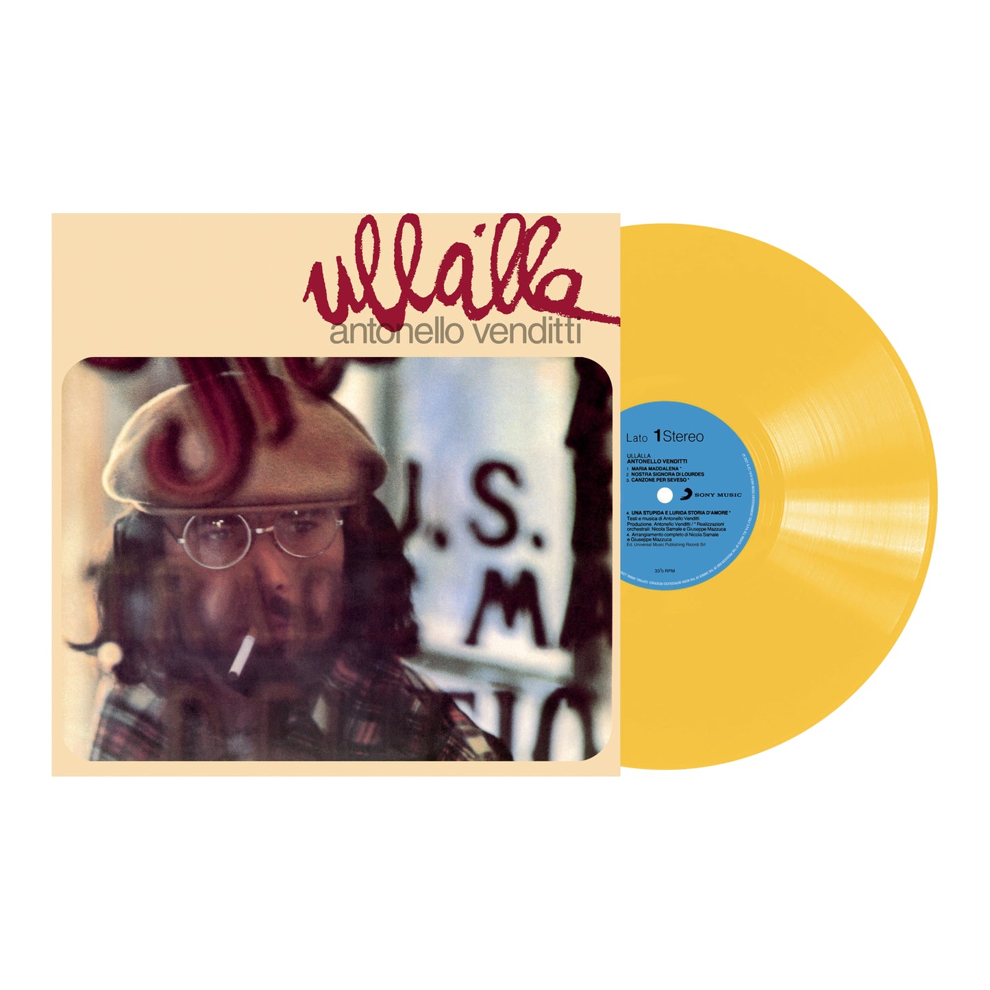 Antonello Venditti - Ullalla (Giallo, 180gr)