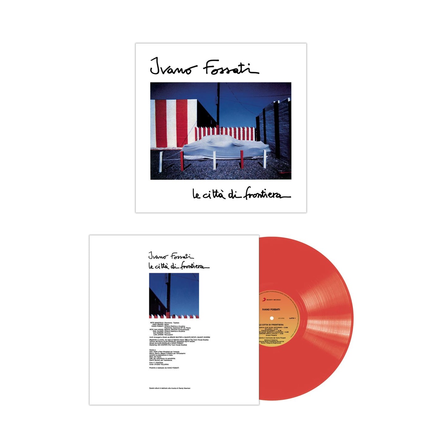 Ivano Fossati - Le Città Di Frontiera (LTD, Rosso, Numerato, 180gr)