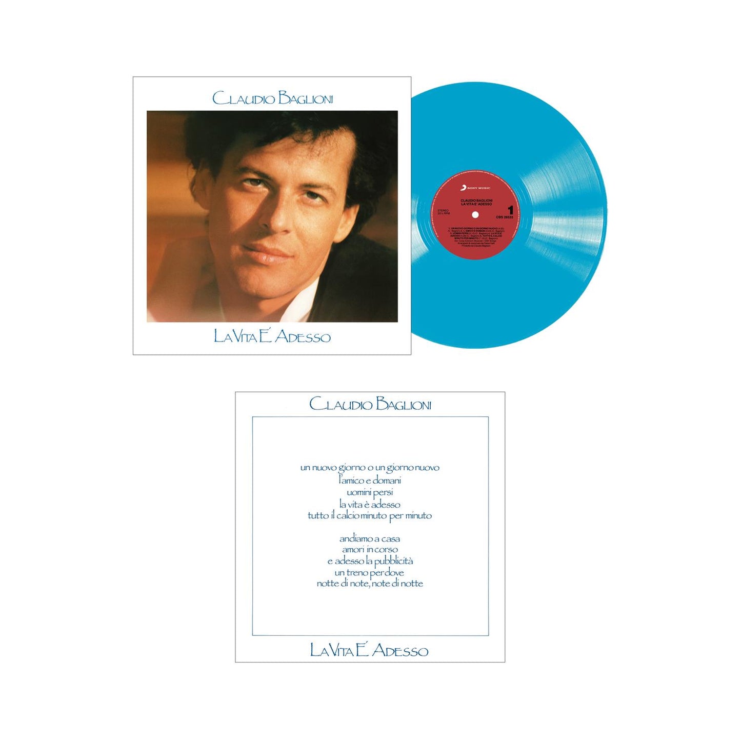 Claudio Baglioni - La Vita È Adesso (LTD, Turchese, Numerato, 180gr)