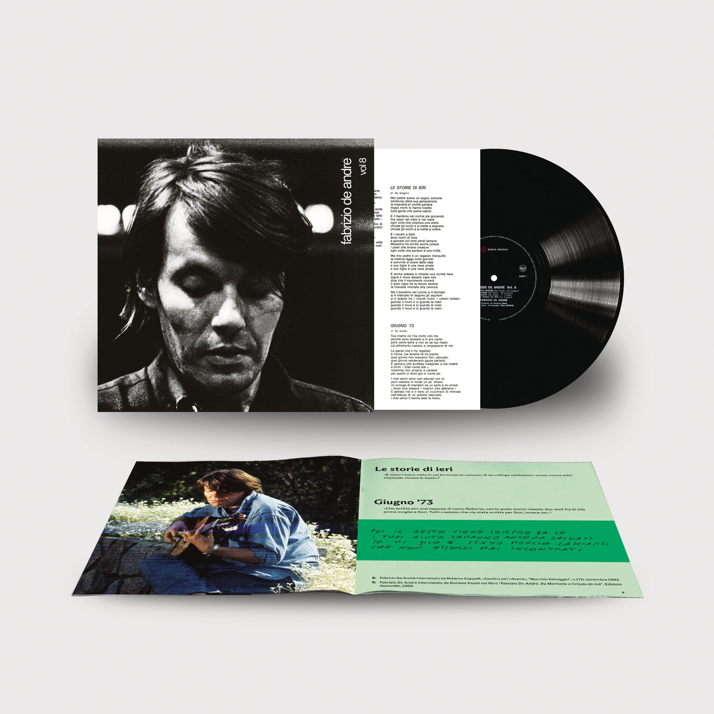Fabrizio De Andrè - De Andrè Fabrizio Vol.8 (LP, Libretto, 180gr)