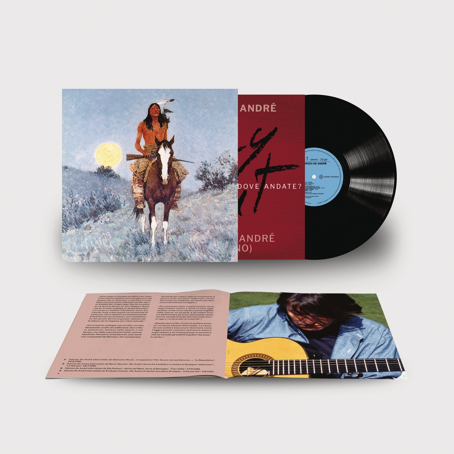 Fabrizio De Andrè - De Andrè Fabrizio (Indiano, LP, Libretto, 180gr)
