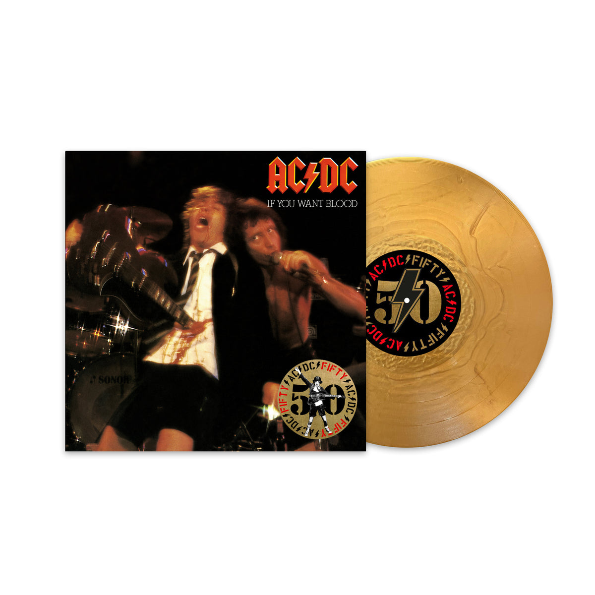 AC/DC - If You Want Blood You'Ve Got It (Gold, LTD, 50Th Ann, 180gr)