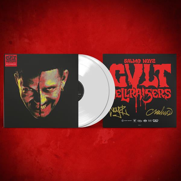 Salmo/Noyz Narcos - CVLT / Hellraiser (Bianco, Autografato, 180gr)