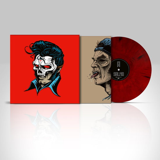 Salmo - Hellvisback (Marmorizzato Rosso Nero, 180gr)