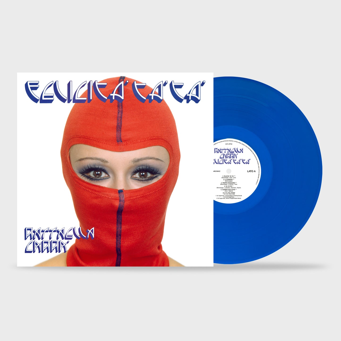Raffaella Carrà - Felicità Tà Tà (50° Ann, Blu Trasparente, 180gr)