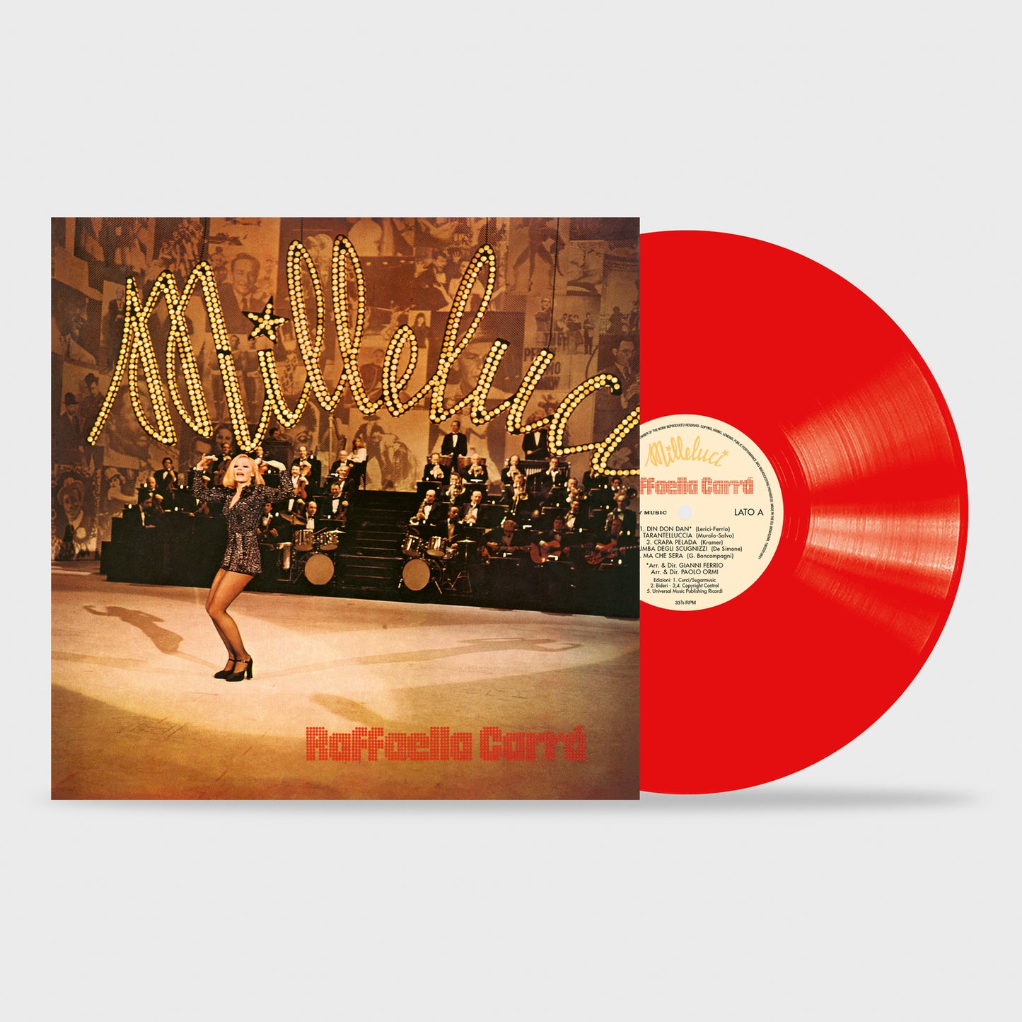 Raffaella Carrà - Milleluci (Rosso Ann 50Th, 180gr)