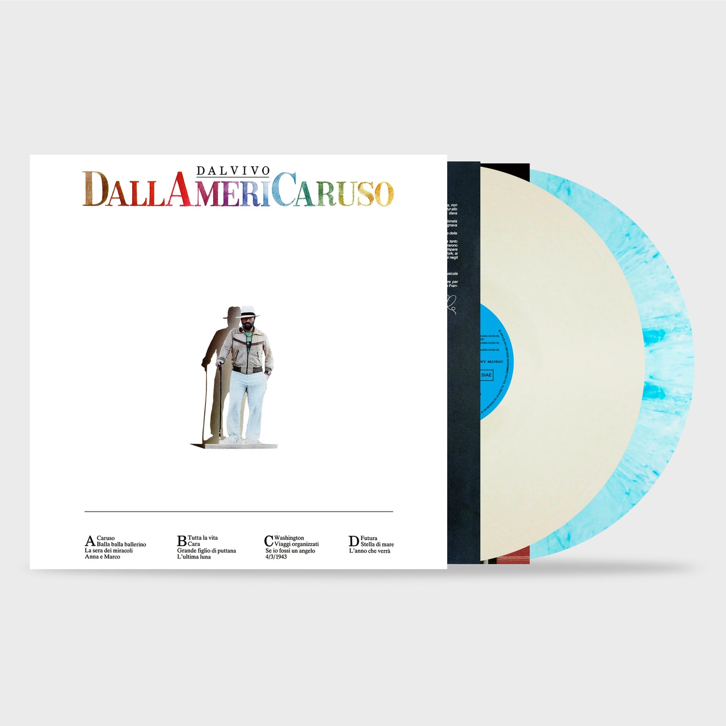 Lucio Dalla - Dallamericaruso (Bianco Blu Bianco, 180gr)
