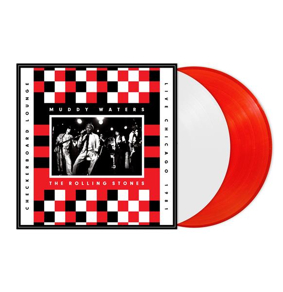 Rolling Stones/Muddy Waters - Checkerboard Lounge, Live Chicago 1981 (2LP, Opaque Red White, 180gr)