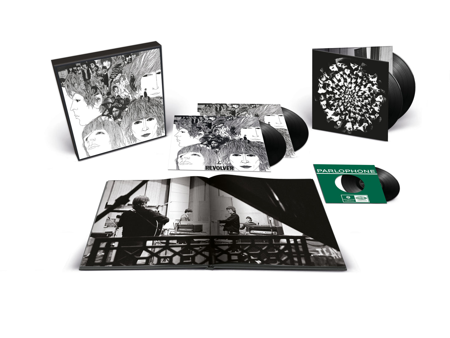 Beatles - Revolver (BOX, 4LP, 7", 180gr)