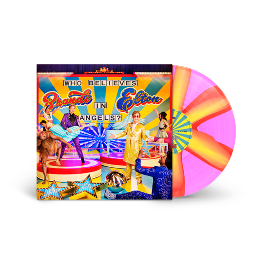 Elton John/Brandi Carlile - Who Believes In Angels? (LTD, Pink Spiral with Yellow, 180gr)