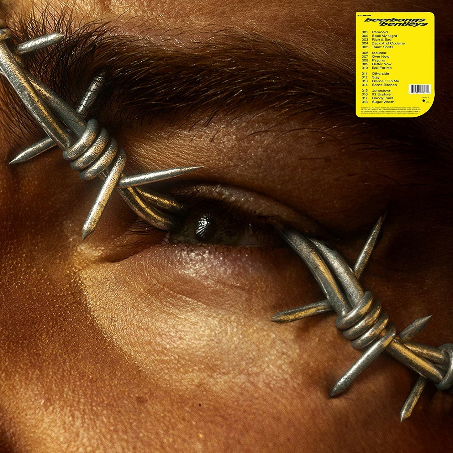 Post Malone - Beerbongs & Bentleys (2LP, Clear, 180gr)