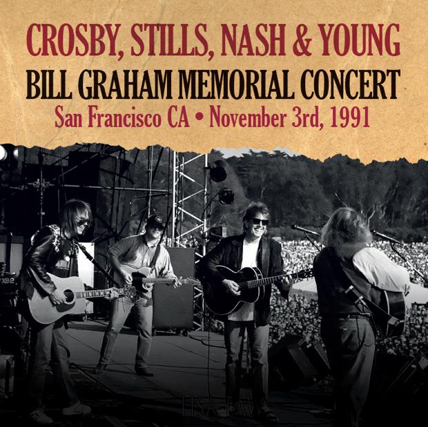 Crosby, Stills, Nash and Young - Bill Graham Memorial Concert San Francisco (November 3rd, 1991, 180gr)