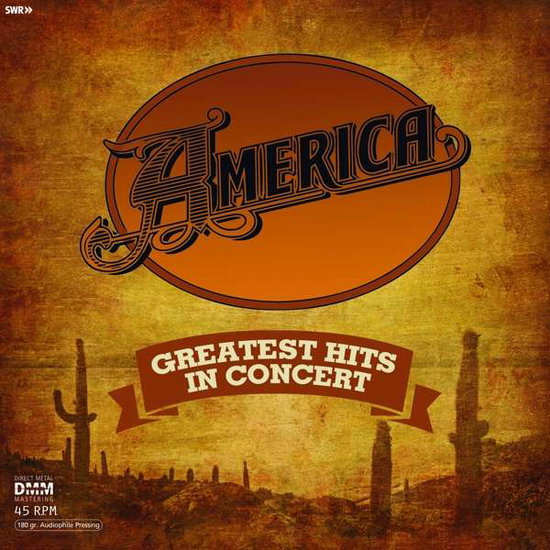 America - Greatest Hits In Concert (2LP, 180gr)