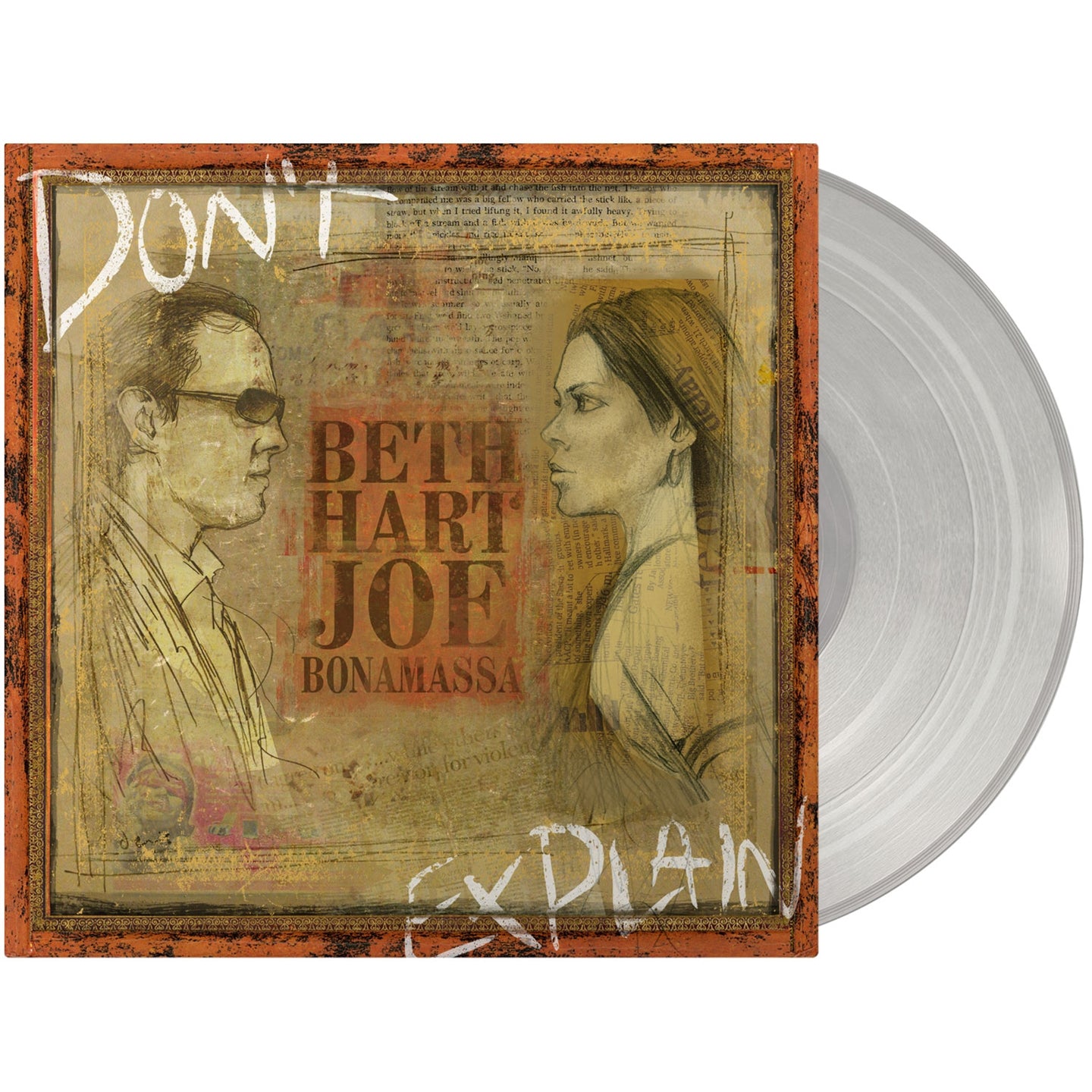 Joe Bonamassa/Beth Hart - Don'T Explain (Transparent, 180gr)