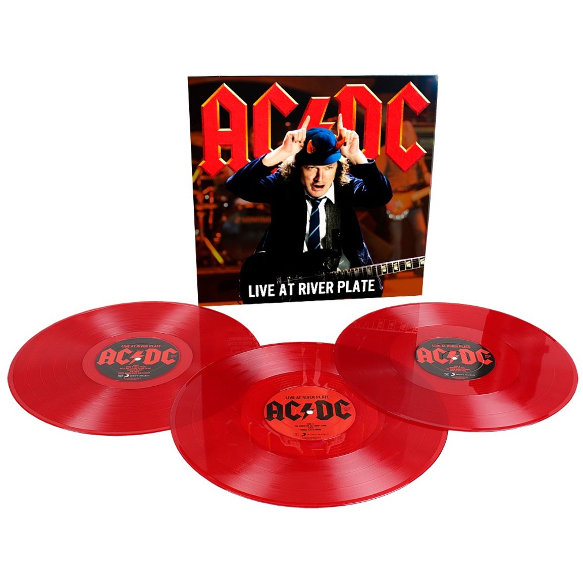 AC/DC - Live At River Plate (3LP, Red Transparent, 180gr)