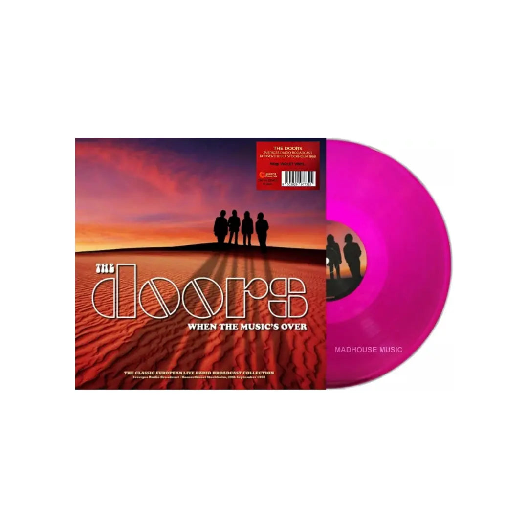 Doors - When The Music'S Over, Live Sverges Radio Broadcast: Stockholm 1968 (Violet, 180gr)