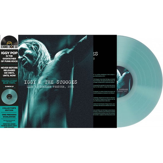 Iggy Pop and the Stooges - Live At Lokerse Feesten 2005 (RSD 2024, LTD, Blue Translucent, 180gr)