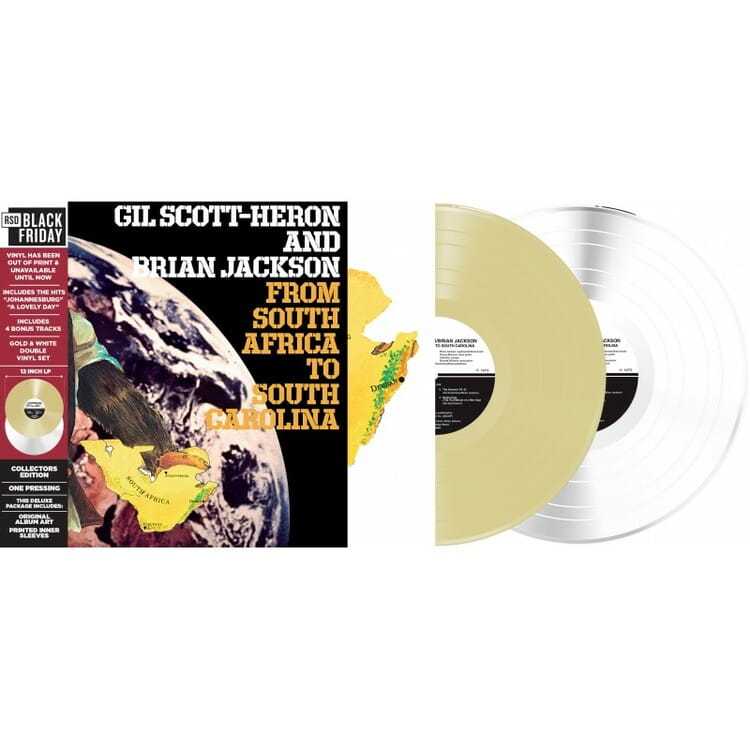 Gil Scott-Heron/Brian Jackson - From South Africa To South Carolina (RSD 2024, Black Friday, Gold And White, 2LP, 180gr)