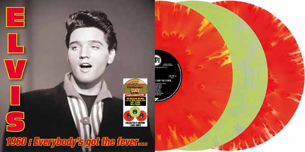 Elvis Presley - Elvis 1960: Everybody'S Got The Fever (RSD 2025, Deluxe, Red & Yellow, 3LP, LTD, 180gr)