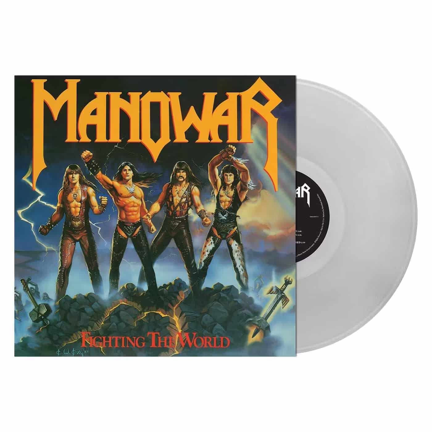 Manowar - Fighting The World (LTD, Clear, 180gr)