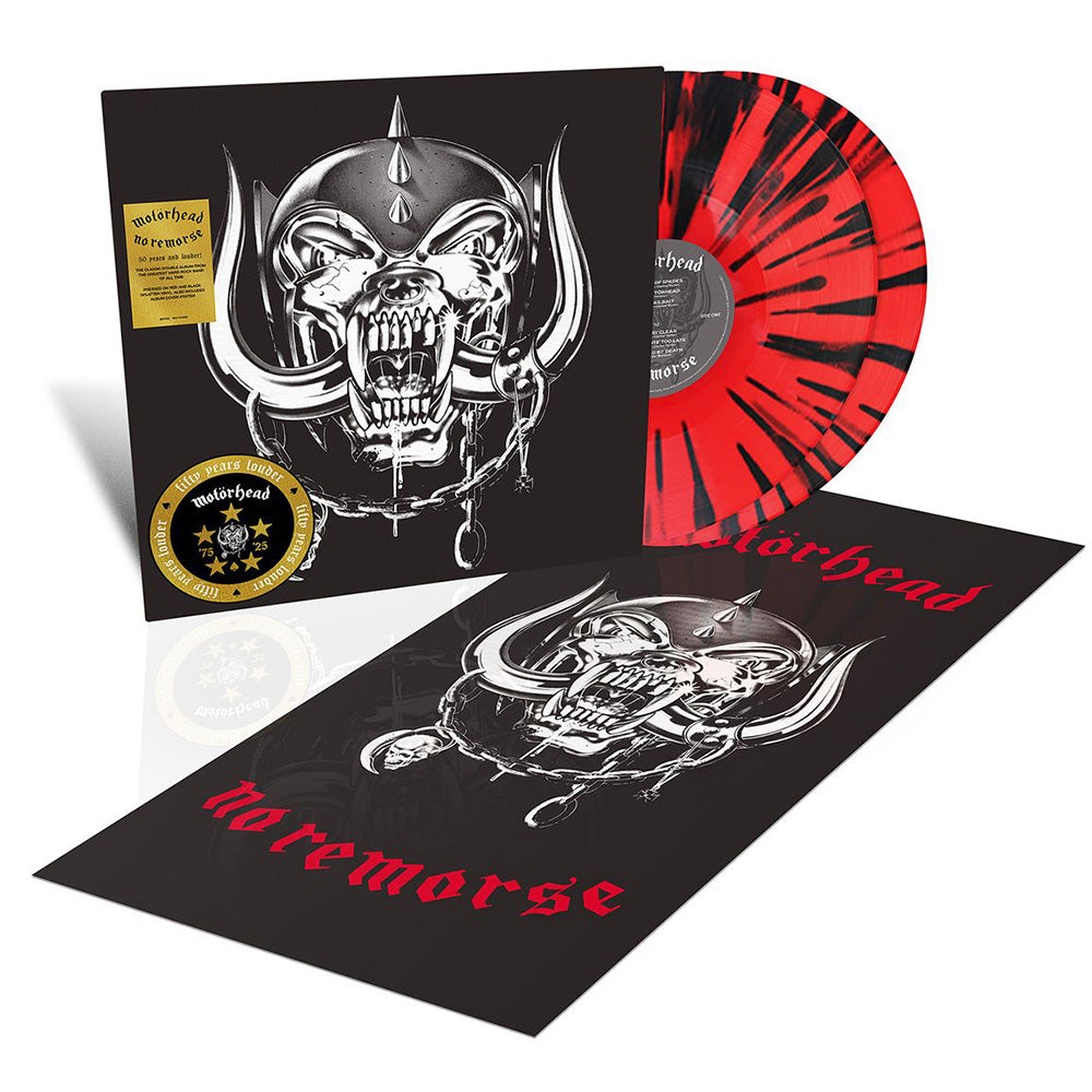 Motorhead - No Remorse (2LP, LTD, Red And Black Splatter, 180gr)