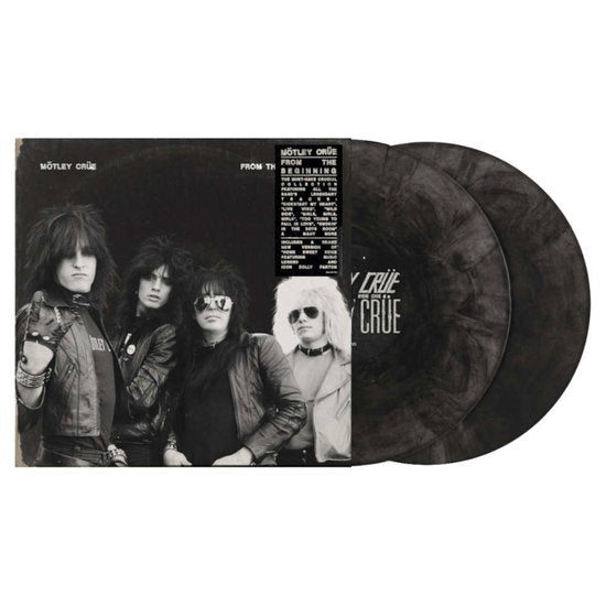 Motley Crue - From The Beginning (2LP, Black Marble, LTD, 180gr)