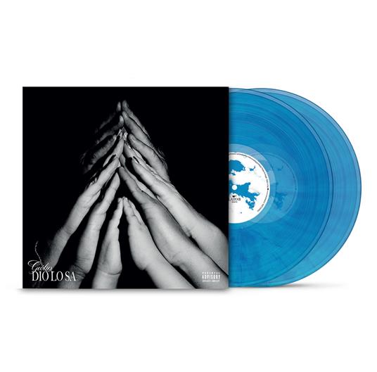 Geolier - Dio Lo Sa (Marmorizzato Blu, 180gr)