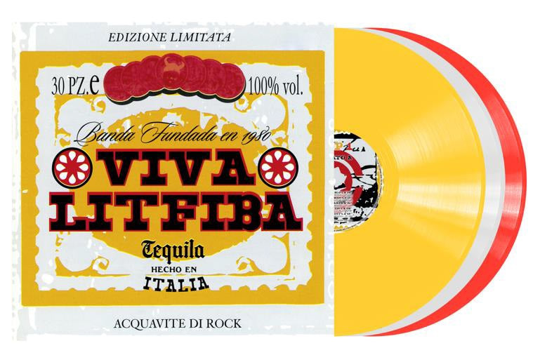 Litfiba - Viva Litfiba (Giallo, Bianco, Rosso, 3LP, 180gr)