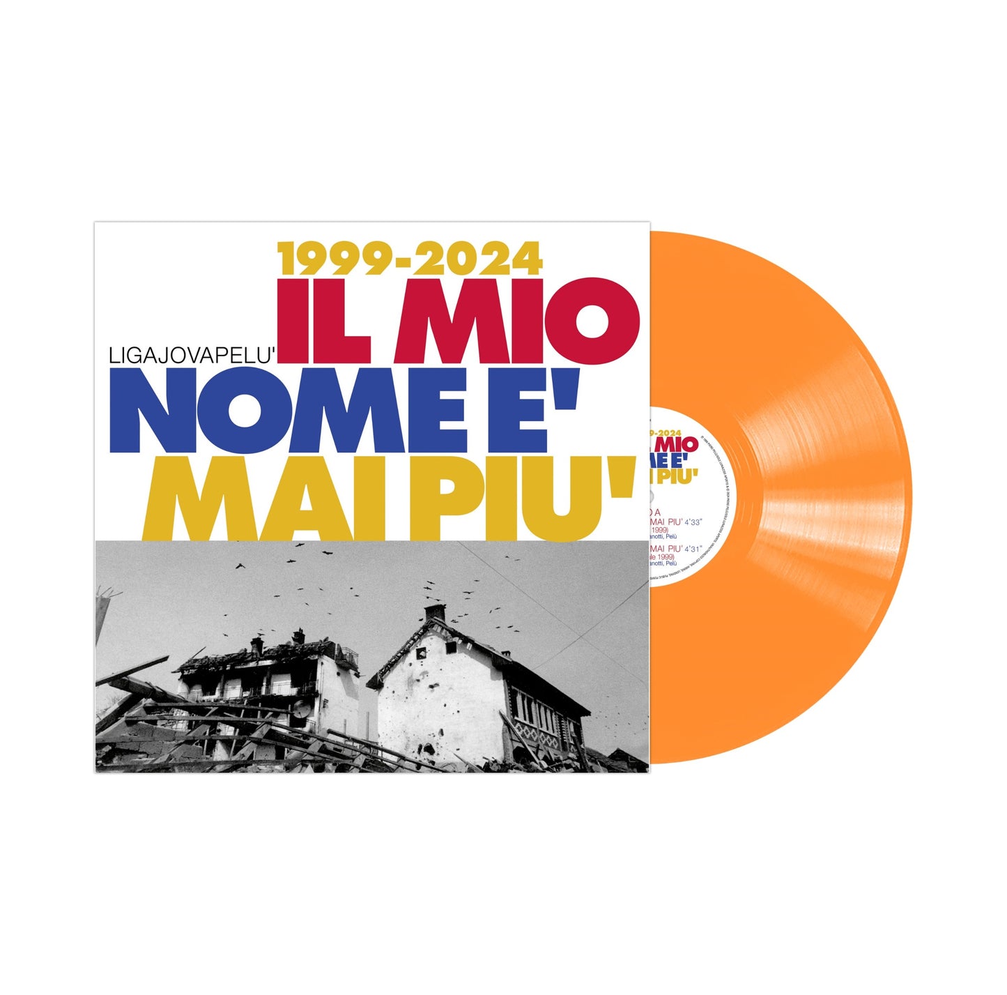 Luciano Ligabue/Jovanotti/Piero Pelù - Il Mio Nome È Mai Più (LTD, Arancione, 180gr)