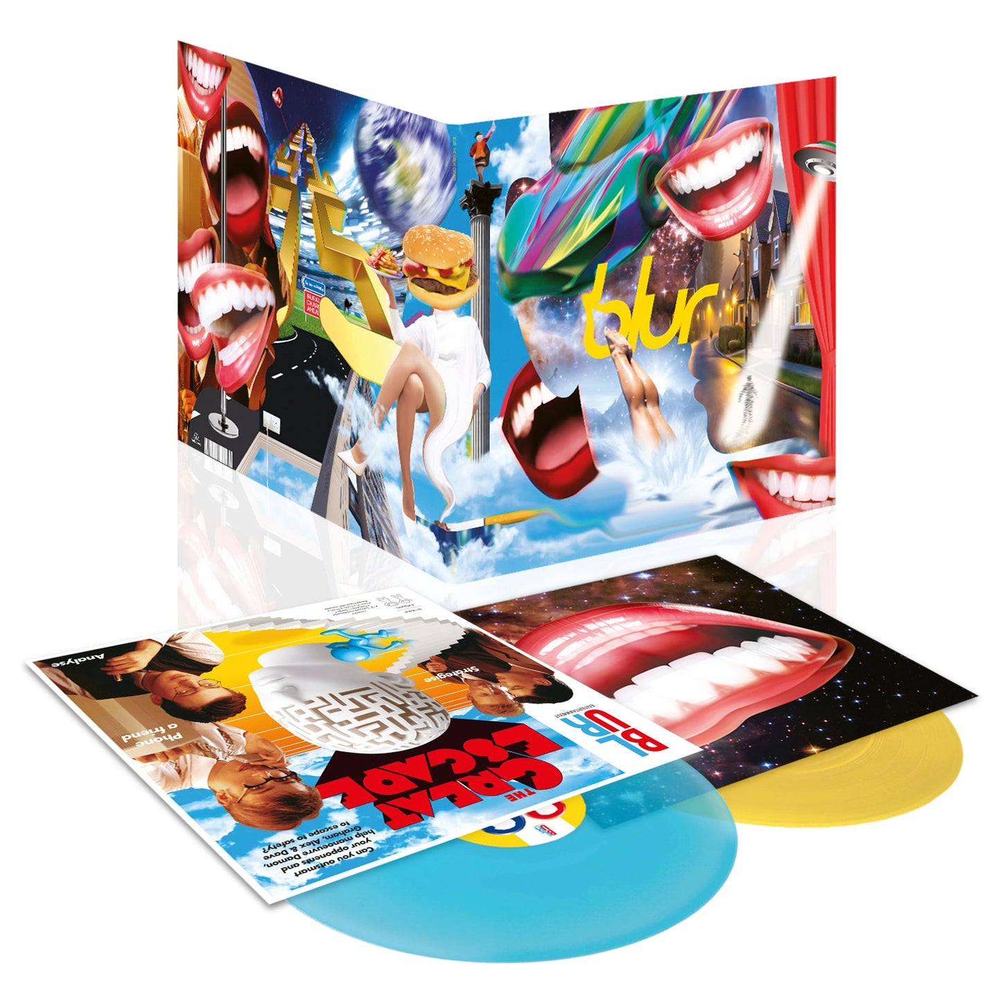Blur - The Great Escape (30Th Ann, 2LP, Yellow Blue Transparent, 180gr)