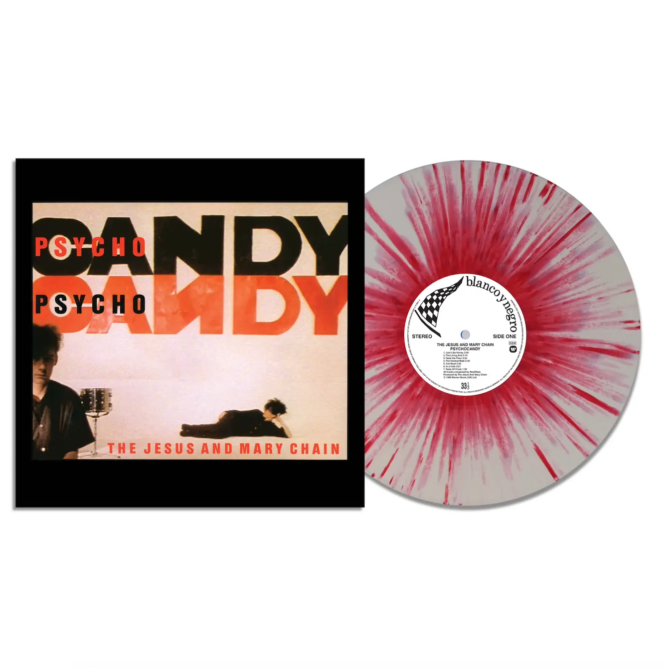 The Jesus and Mary Chain - Psychocandy (Red White Splatter, 40Th Ann, Half Speed, 180gr)