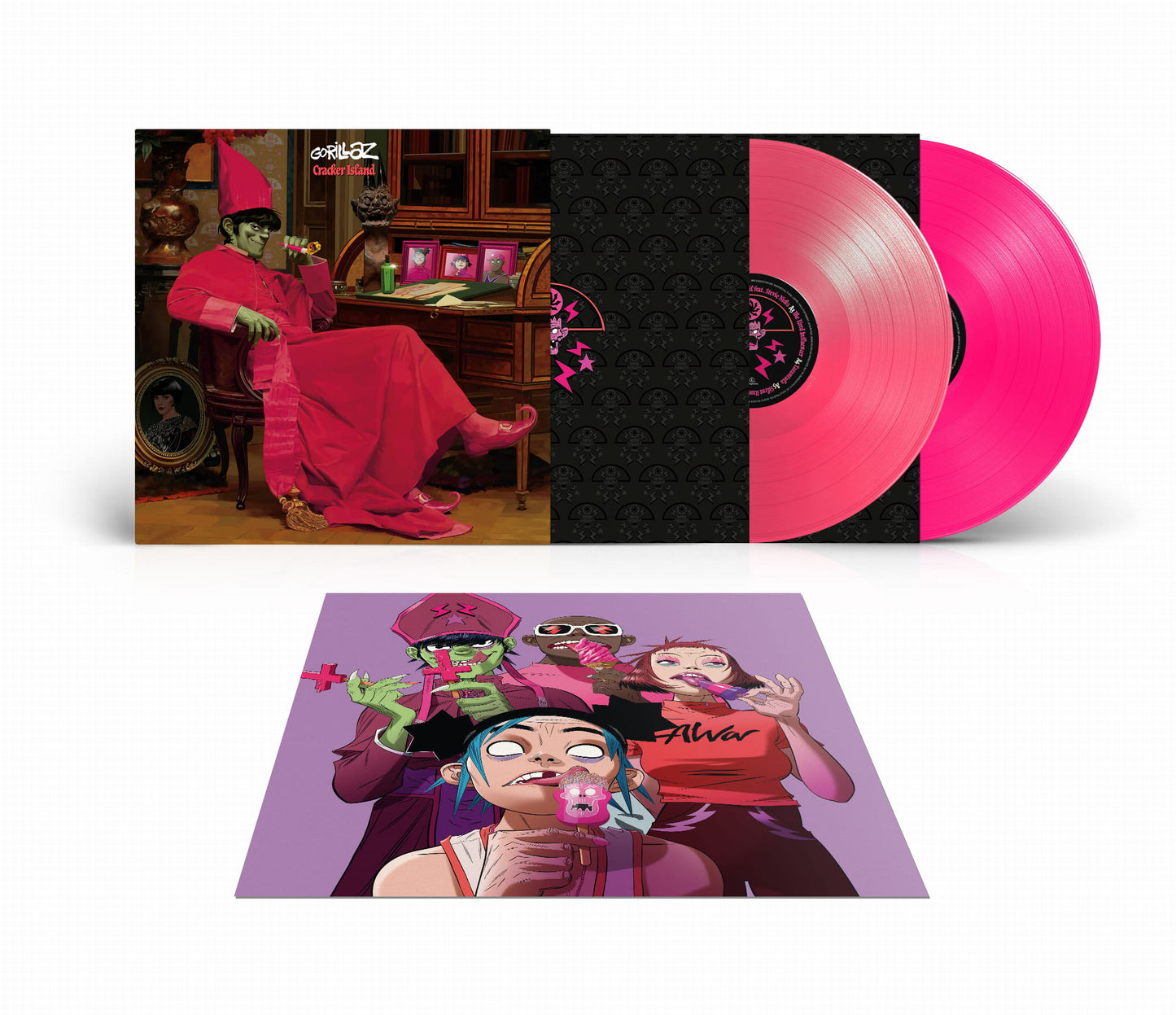 Gorillaz - Cracker Island (RSD 2024, Alternative Cover, 2LP, Pink Magenta, 180gr)