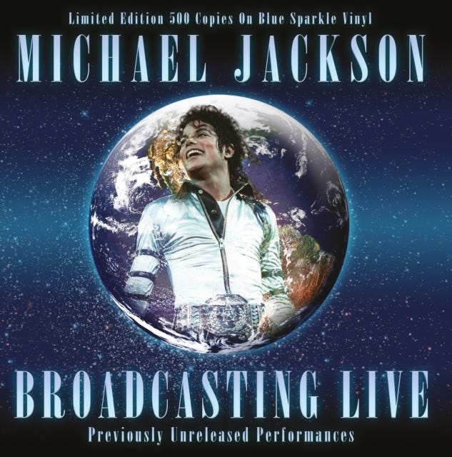 Michael Jackson - Broadcasting Live (LTD, Blue Sparkle, 180gr)