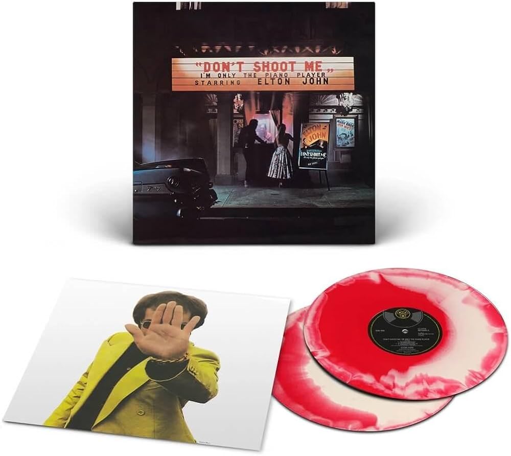 Elton John - Don't Shoot Me, I'm Only The Piano Player (2LP, RSD 2023, Red Marble, Propeller Splatter, LTD, 180gr)