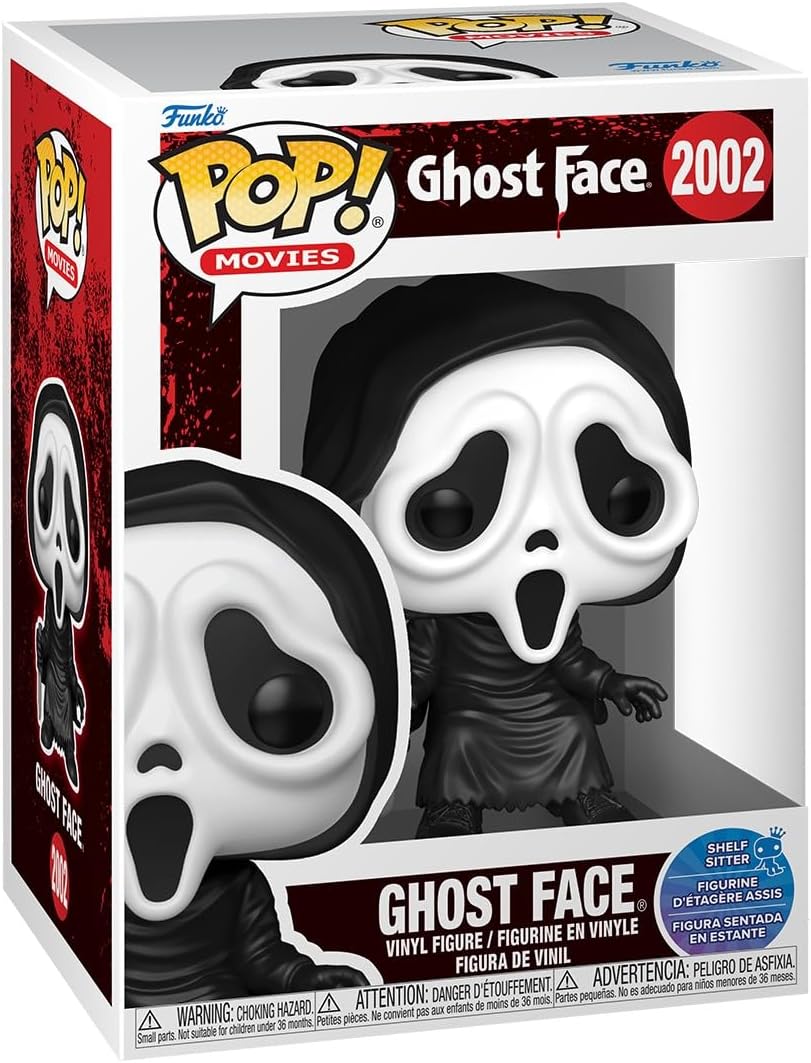 Scream: Funko Pop Vinyl - S2 - Ghost Face (Sit) (Vinyl Figure 2002)