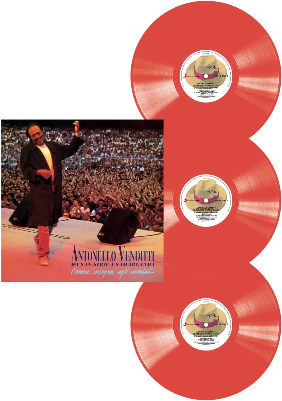 Antonello Venditti - Da San Siro A Samarcanda (Rosso, 3LP, 180gr)