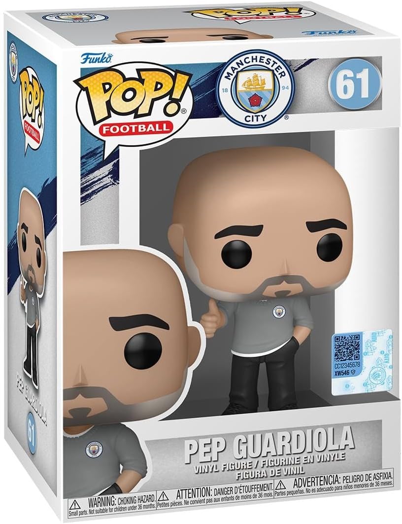 Manchester City: Funko Pop! Football - Pep Guardiola (Vinyl Figure 61)