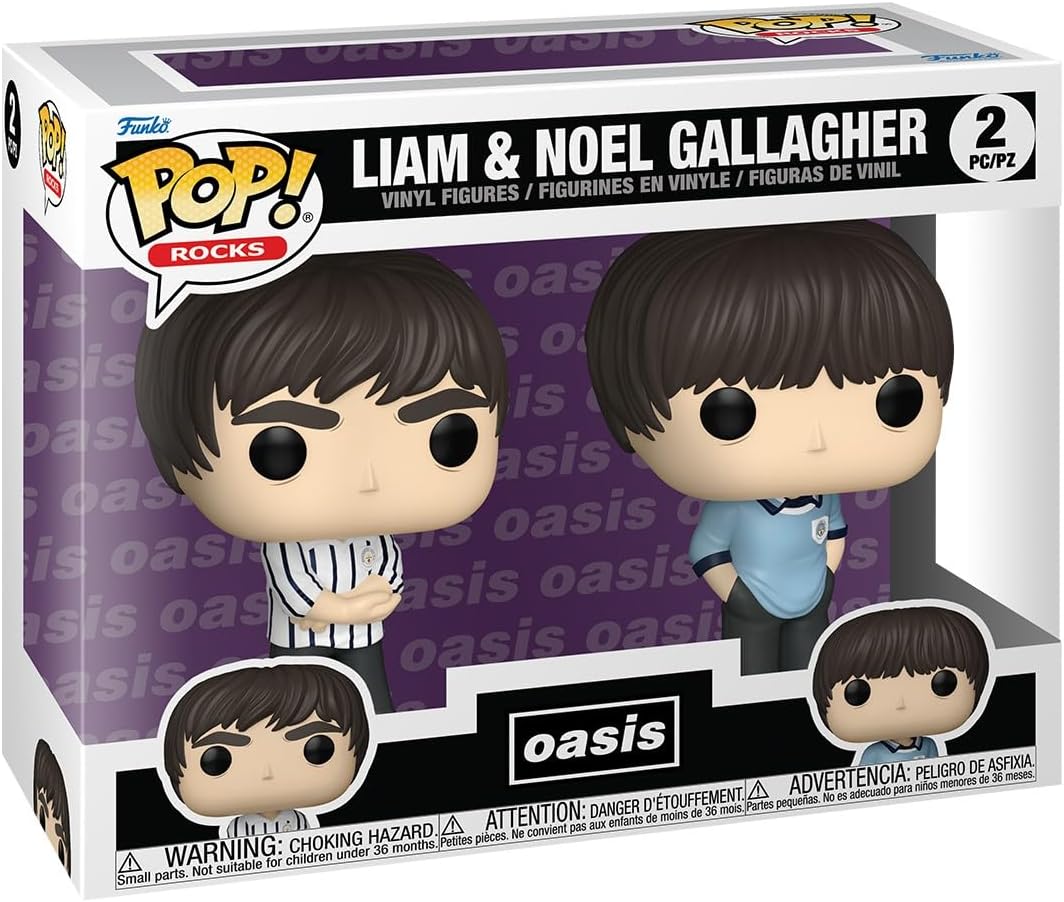 Oasis: Funko Pop! Rocks - S2 - Liam & Noel Gallagher 2Pk