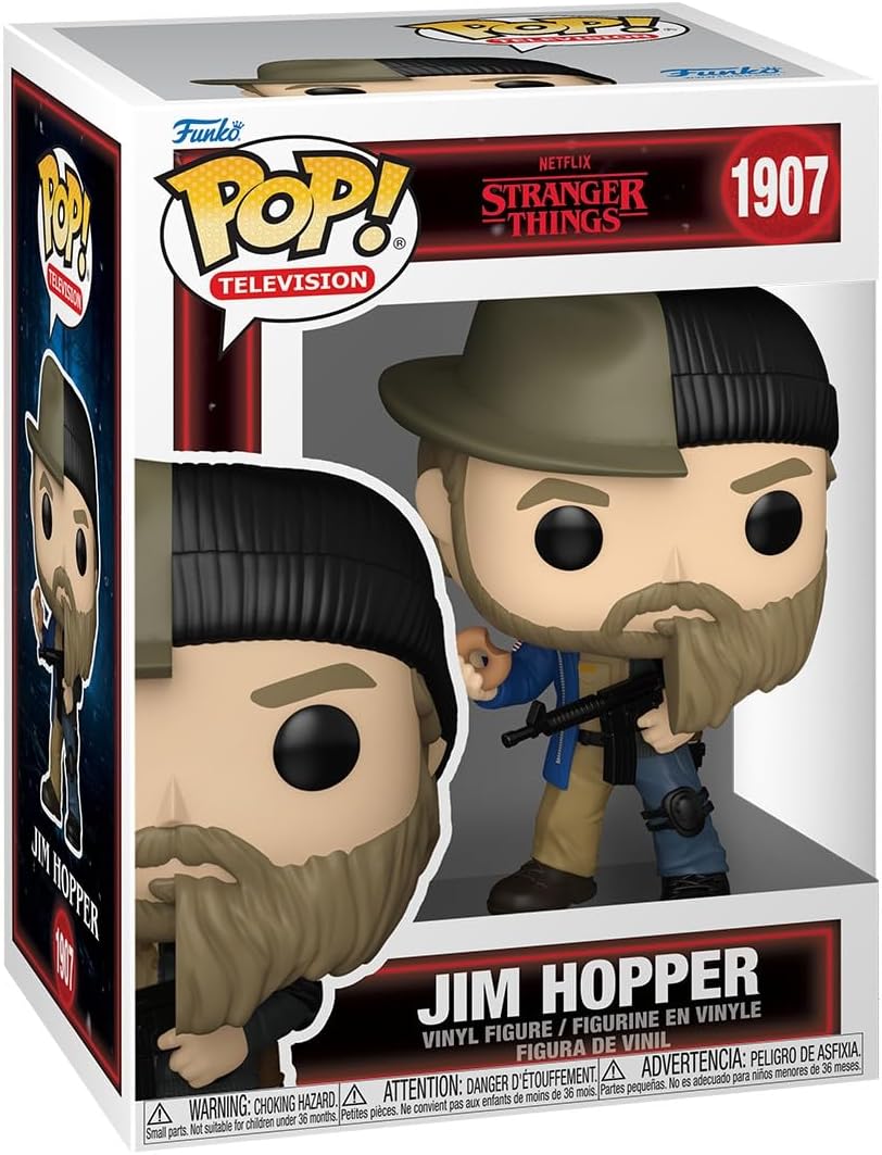 Stranger Things: Funko Pop! Television - Jim Hopper (Split) (Vinyl Figure 1907)
