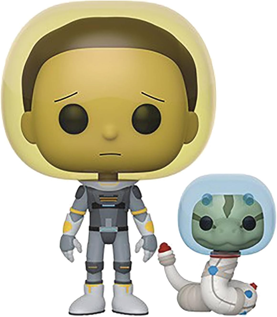 Rick And Morty: Funko Pop! Animation - Space Suit Morty With Snake (VInyl Figure 690)