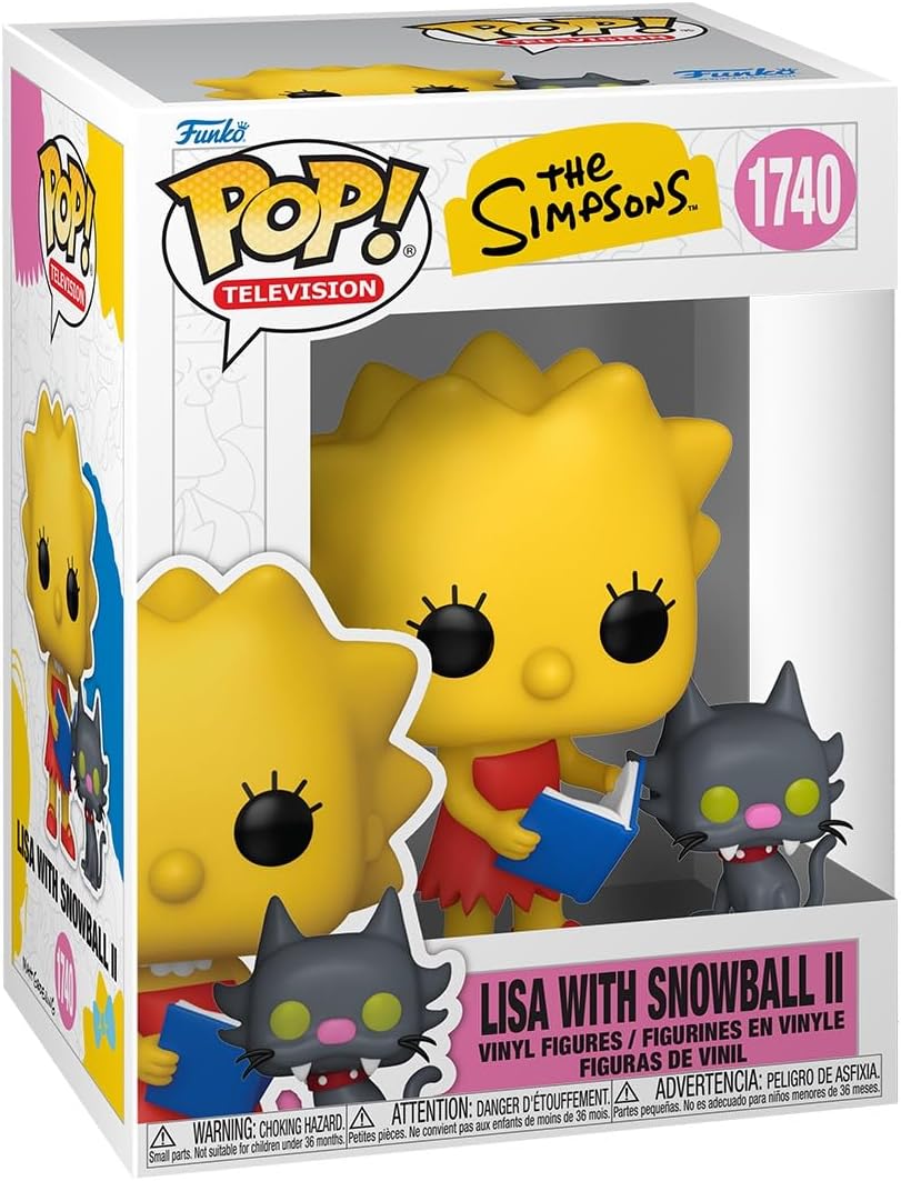 Simpsons (The): Funko Pop! Television - Lisa With Snowball II (Vinyl Figure 1740)