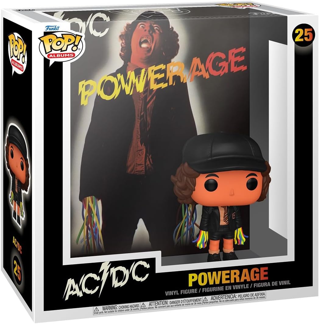 Ac/Dc: Funko Pop! Albums - Powerage (Vinyl Figure 25)