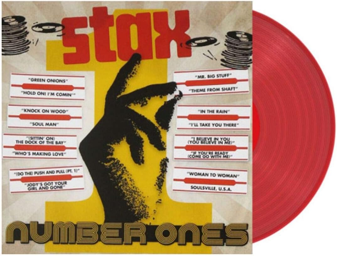 Various - Stax Number Ones (LTD, Red Transparent, 180gr)