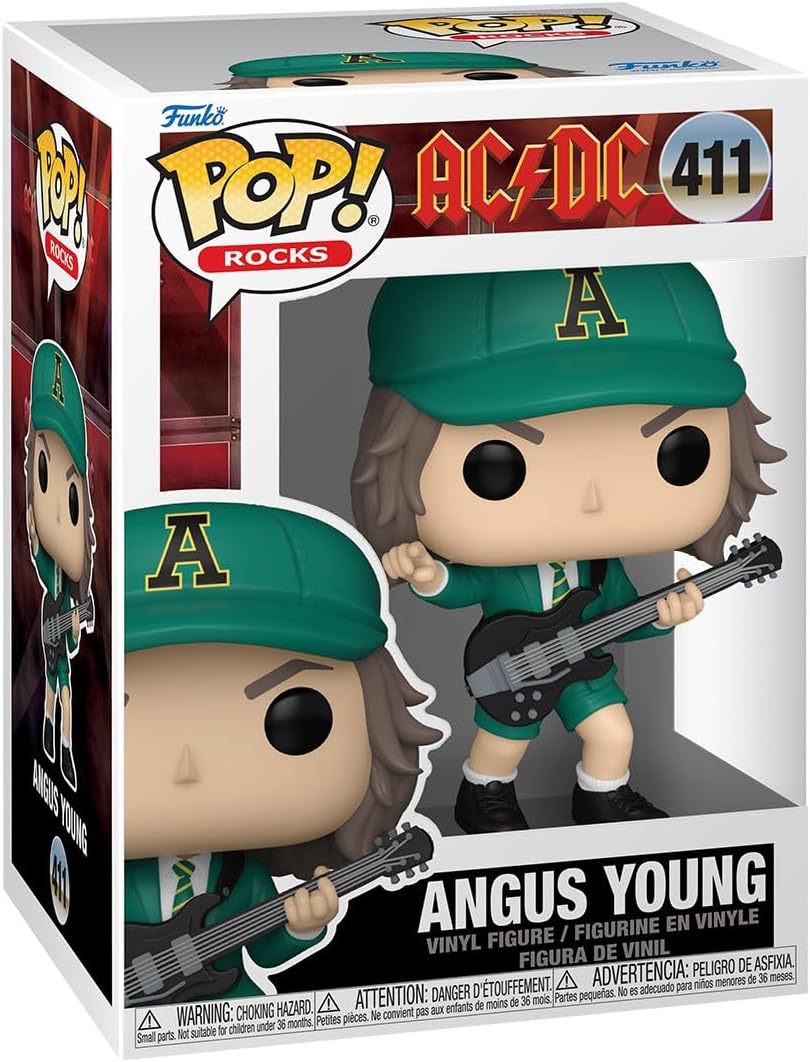 Ac/Dc: Funko Pop! Rocks - Angus Young (Vinyl Figure 411)