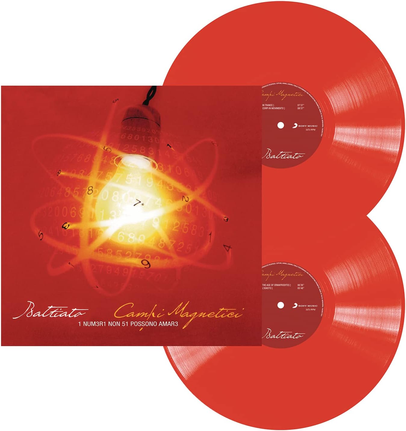 Franco Battiato - Campi Magnetici (Rosso, 180gr)